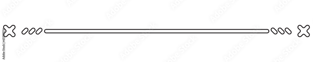 Simple Geometric Outline Line Break Simple Geometric Outline Line Break
