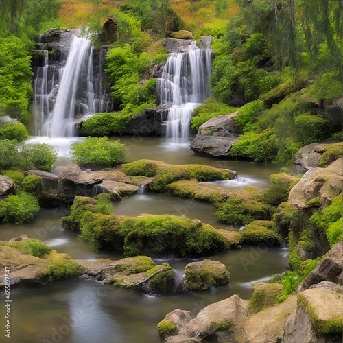 waterfall in the forest