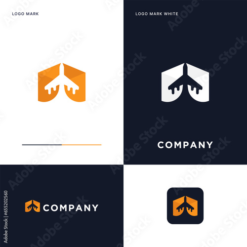 Shipment Logo Vector Icon Illustration Design