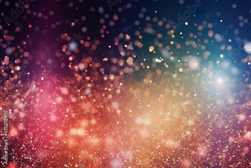 Abstract sparkles celebration bokeh background