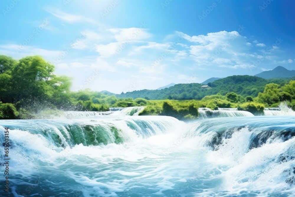 Planet Earth with its abundant water resources Planet Earth with its abundant water resources