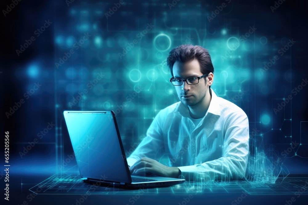 Portrait of a programmer in the modern computer world Portrait of a programmer in the modern computer world