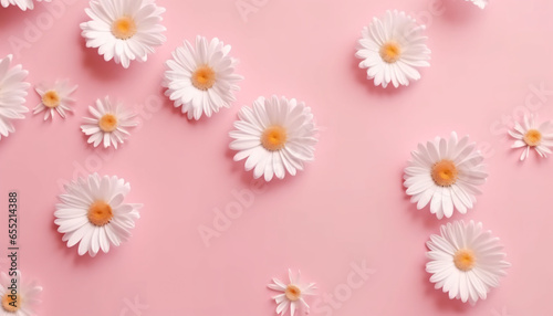 white daisies