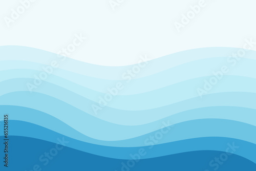 Blue water wave pattern background