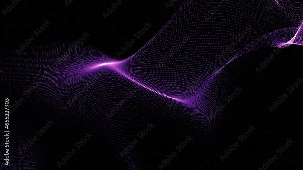 Abstract glowing Line Particles Wave dark Background . Abstract pattern futuristic hi-tech Particles Background Abstract glowing Line Particles Wave dark Background . Abstract pattern futuristic hi-tech Particles Background