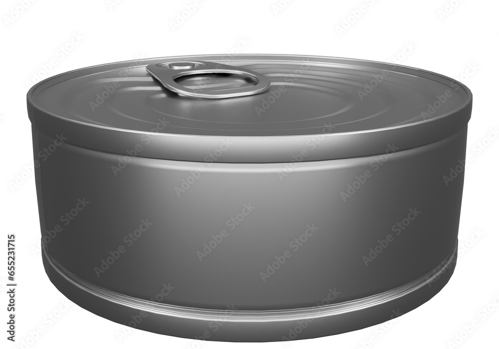 Isolated Sardine Can in PNG with White Background Isolated Sardine Can in PNG with White Background