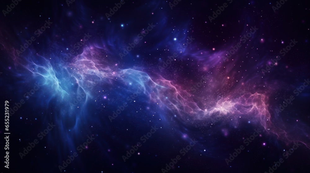 Digital Universe Exploration, Abstract Cosmic Particles