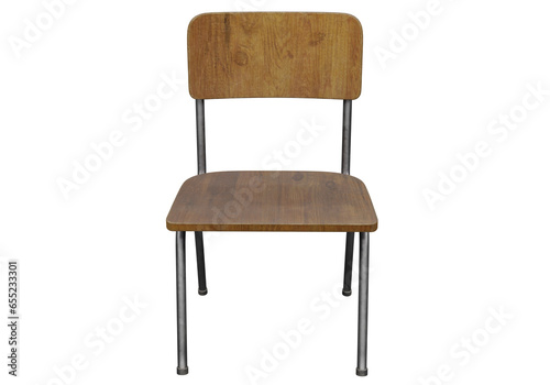 old wooden chair