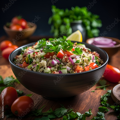 A colorful compilation of wholesome quinoa dishes designed for weight loss. Featuring vibrant salads, protein-packed bowls, and nutritious breakfast options, this image invites a journey to healthy 