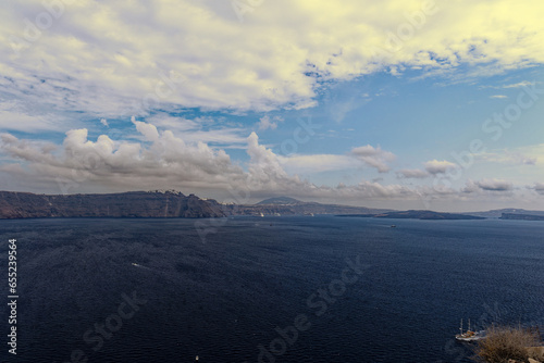 Santorini harbour