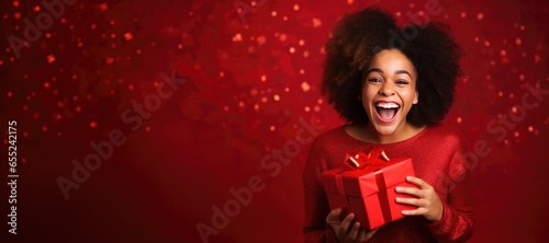 Happy African American Woma...
