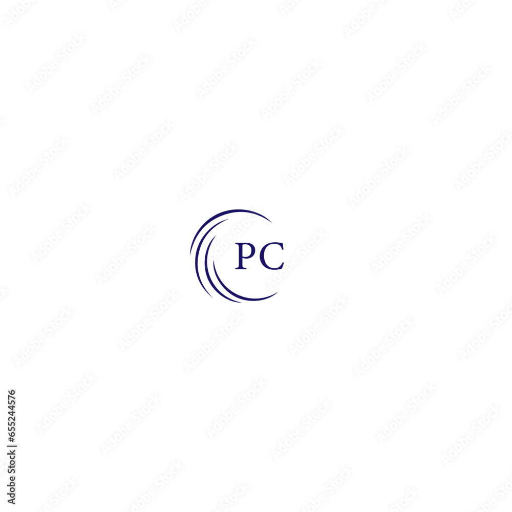PC logo. P C design. White PC letter. PC, P C letter logo design. Initial letter PC linked circle uppercase monogram logo. PC logo. P C design. White PC letter. PC, P C letter logo design. Initial letter PC linked circle uppercase monogram logo.