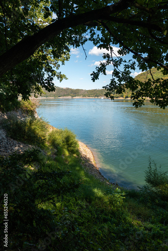 Edersee Talsperre Damm bei Waldeck in Hessen