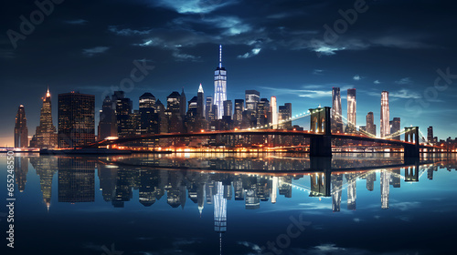 New York Skyline  Where Urban Majesty Meets Timeless Beauty  a Captivating Tale of Manhattan s Iconic Architecture