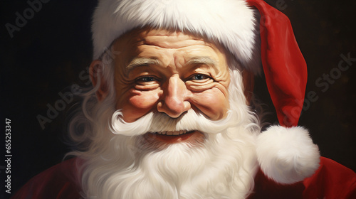 Nostalgia Unwrapped: 50's Style Santa Magic, Generative AI