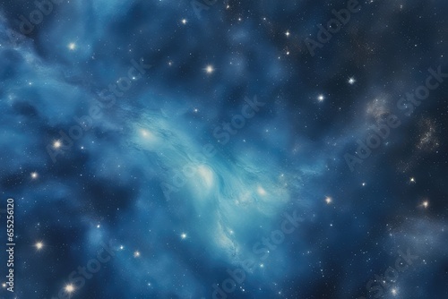 Steel blue stellar heaven backdrop