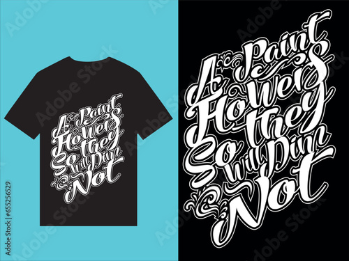 typography t shirt design 
