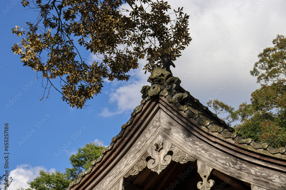 パワースポット廣瀬神社と秋晴れ パワースポット廣瀬神社と秋晴れ