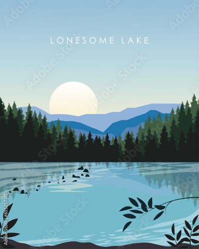 Lonesome Lake Franconia, New Hampshire