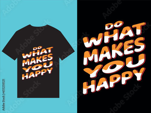 typography t shirt design