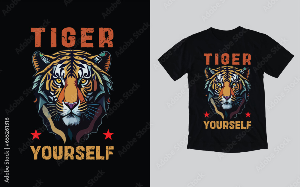 Cute animals face t-shirts. Artwork design, illustration for T-shirt printing or poster Cute animals face t-shirts. Artwork design, illustration for T-shirt printing or poster