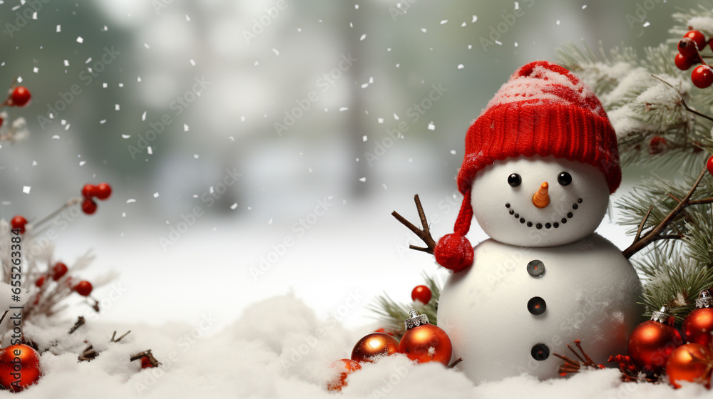 Festive Christmas Celebration Background, Winter season Xmas, Generative ai Festive Christmas Celebration Background, Winter season Xmas, Generative ai