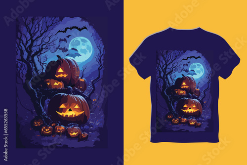 Halloween T-Shirt Design
