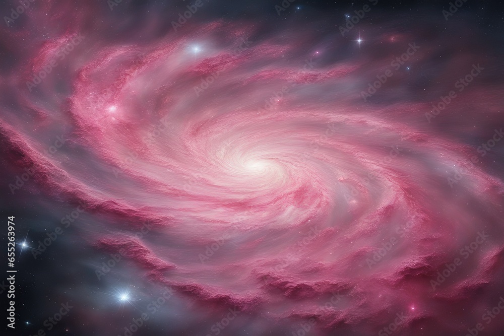 Fuchsia galactic cosmos