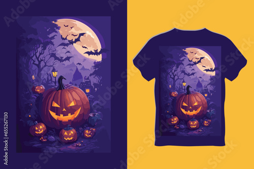 Halloween T-Shirt Design
