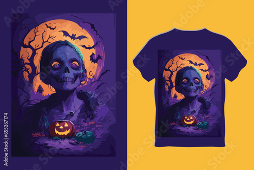 Halloween T-Shirt Design
