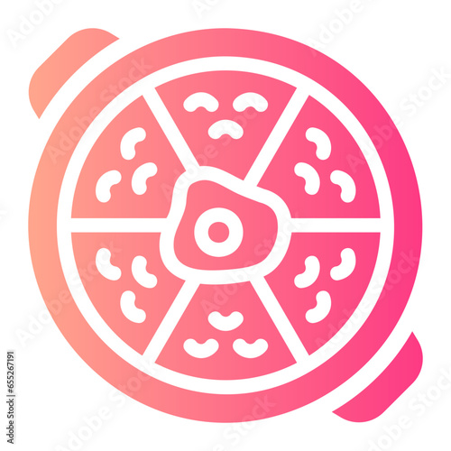 bibimbap gradient icon