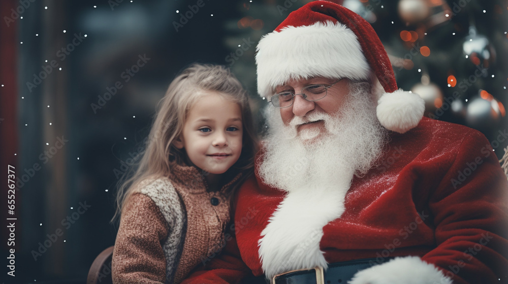 Innocence and Laughter: Santa's Lap Traditions, Generative AI Innocence and Laughter: Santa's Lap Traditions, Generative AI