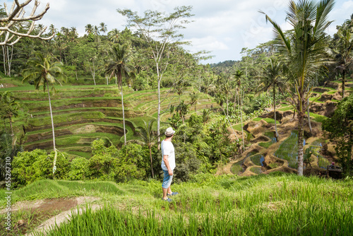 Tegalalang rice paddy in Ubud photo