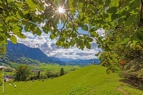 Gebhardshöhe - Rettenberg - Allgäu - Aussichtspunkt - Pavillon photo