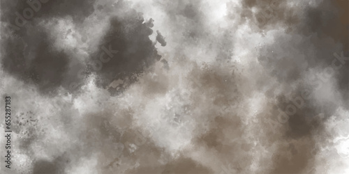 grey and white dirty background with black accent.Black overcast clouds are about to rain abstract gray and brown background of white paper canvas .The panorama of overcast texture with clouds.