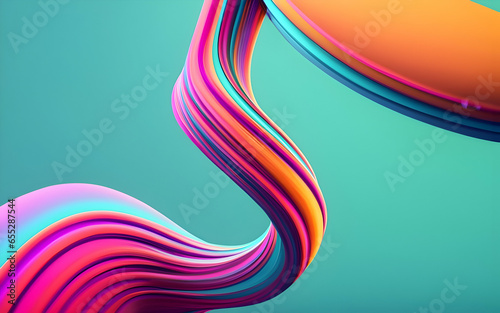 abstract wallpaper background digital design asset gradient pastel colors ai generative 