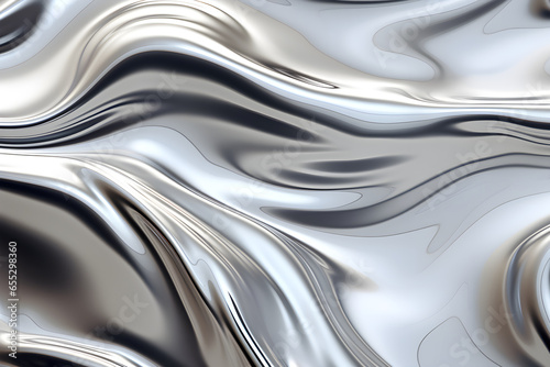 silver background