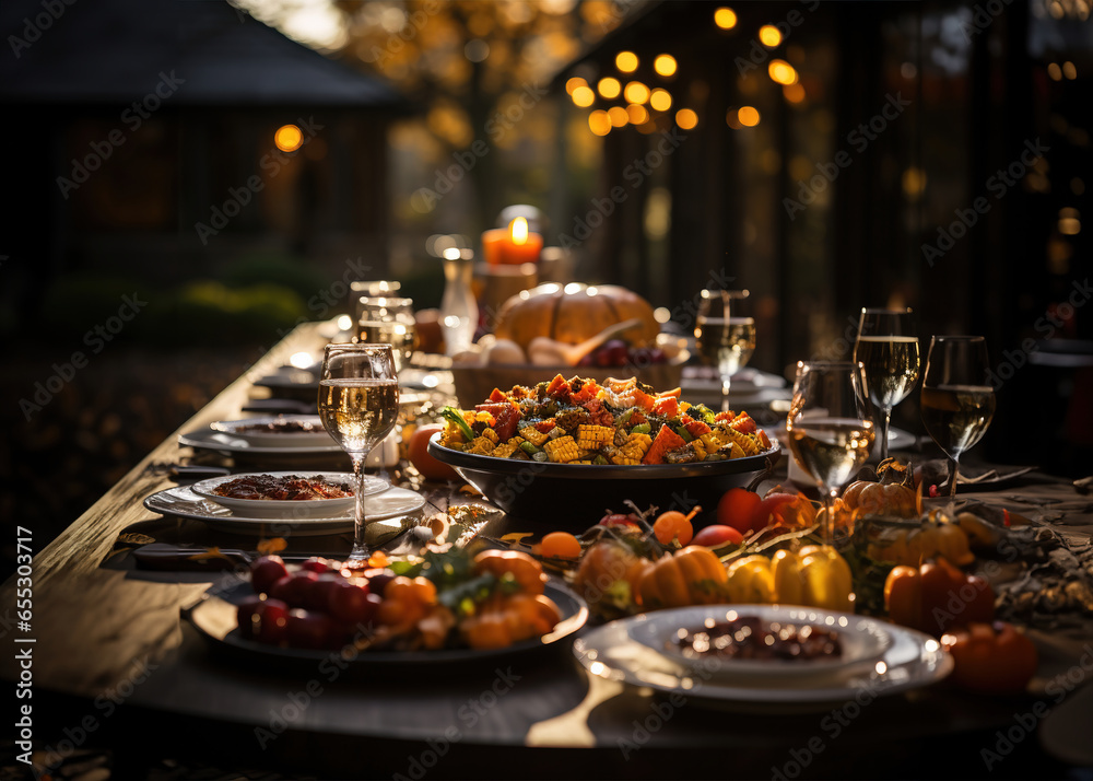 Banquet for all. A true harvest festival. Generous in portion and setting. Banquet for all. A true harvest festival. Generous in portion and setting.