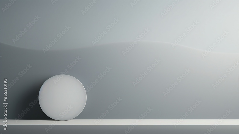 A minimalist gray background with soft gradients for product presentation. A minimalist gray background with soft gradients for product presentation.