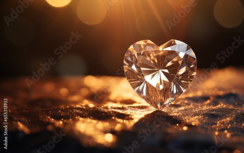 A large diamond close-up
