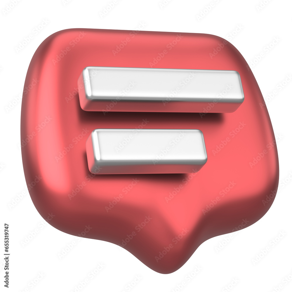 Comment button. Chat button. 3D illustration. Comment button. Chat button. 3D illustration.