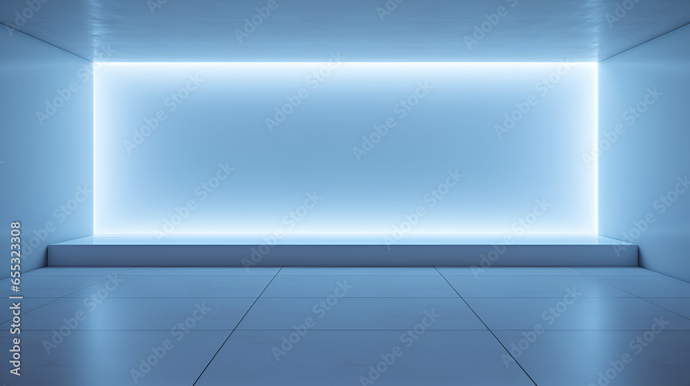 custom made wallpaper toronto digitalabstract architecture background of a glowing room with a smooth tiled floor. 