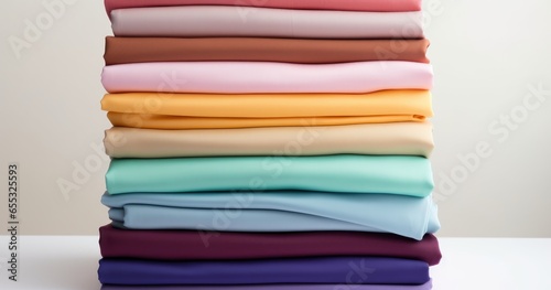 Colorful Attire A Cascade of Blouses in a Spectrum of Hues