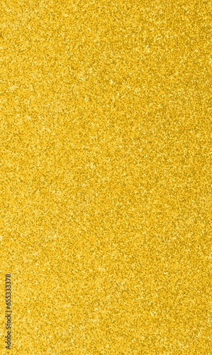 GOLDEN Yellow Glittered background ideal for holidays with bright lights and reflections