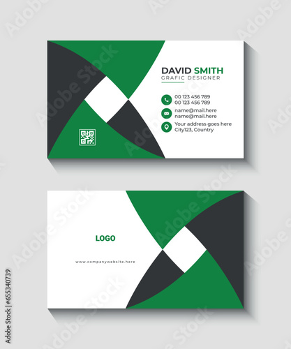 modern business card