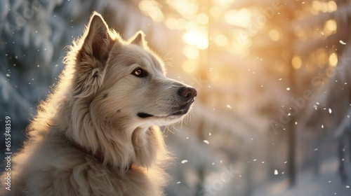 Winter Wonderland Through a Dog's Eyes © Daryna
