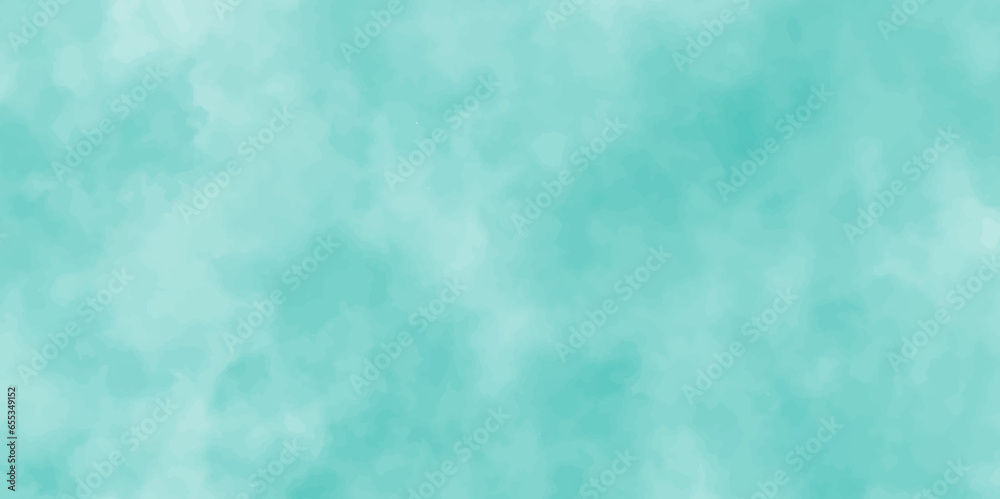blue green watercolor background design with paint on paper texture,Photo background in a color ideal for portraits, family maternity, Brush stroked painting,