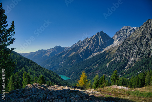 Bergsee in den Dolomiten