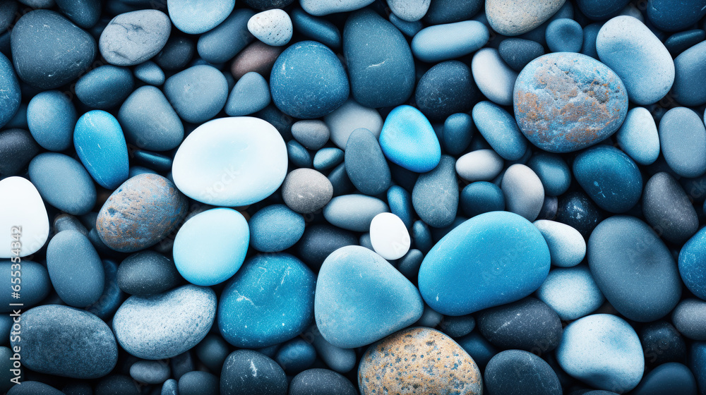Pebble stones on the shore close up. Beach stones background. Top view. Pebble stones on the shore close up. Beach stones background. Top view.