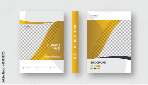 Vector Annual report brochure flyer design template , Leaflet presentation, book cover, layout in A4 size